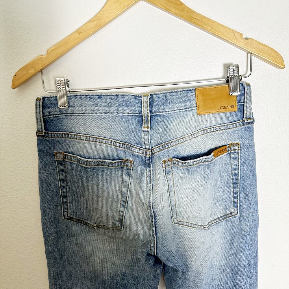 Joe's Jeans Women's Smith Midrise Straight Crop Ankle Jean sz 25 - Picture 4 of 9